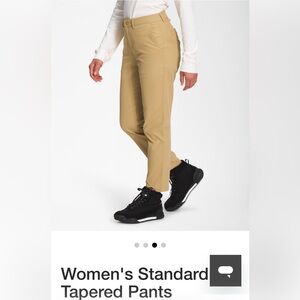 The North Face Women's standard tapered Pants in Khaki NWT size 10